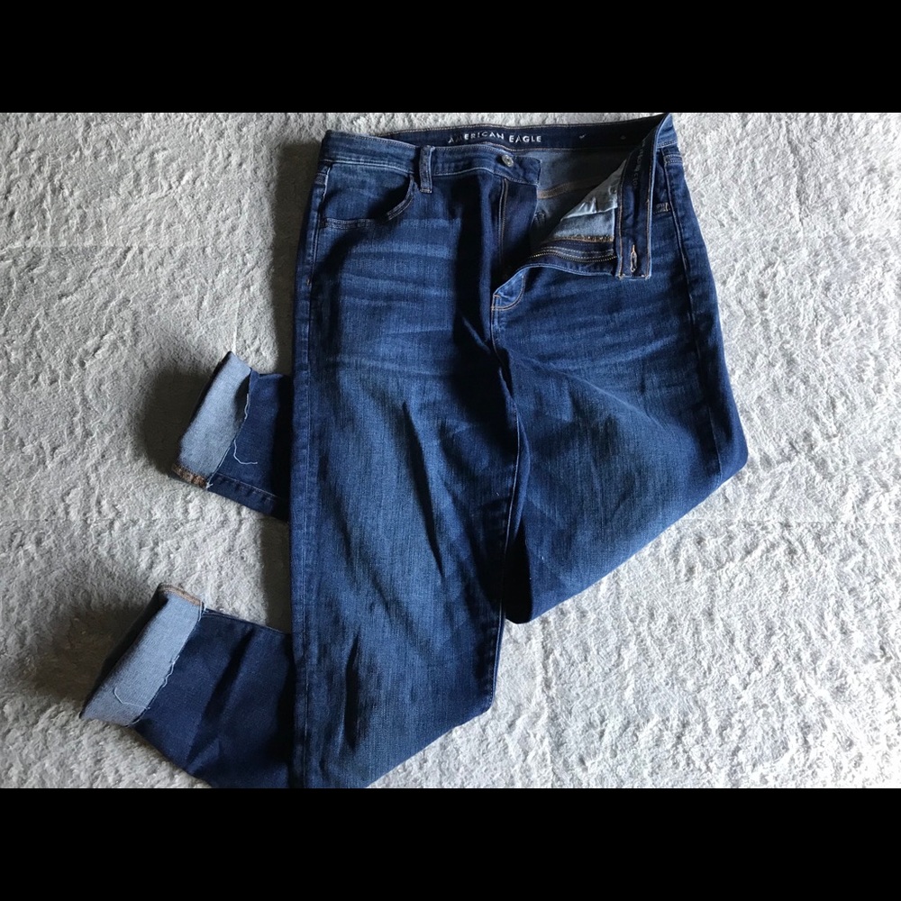 American Eagle super high rise jegging